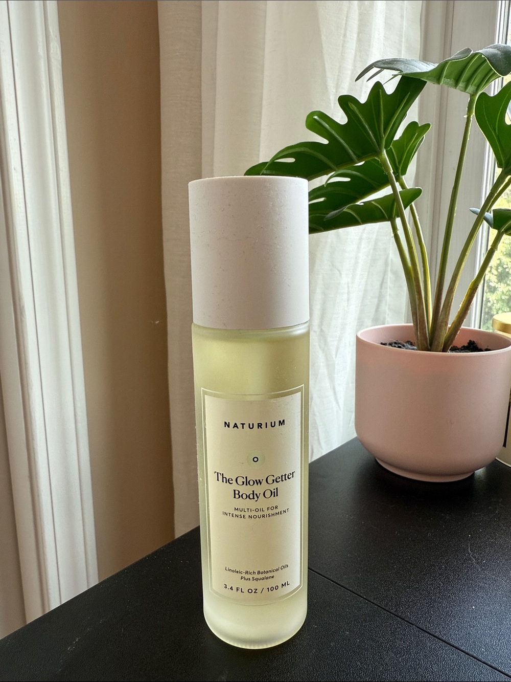 NATURIUM The Glow Getter Body Oil — Light Yellow, NWOT